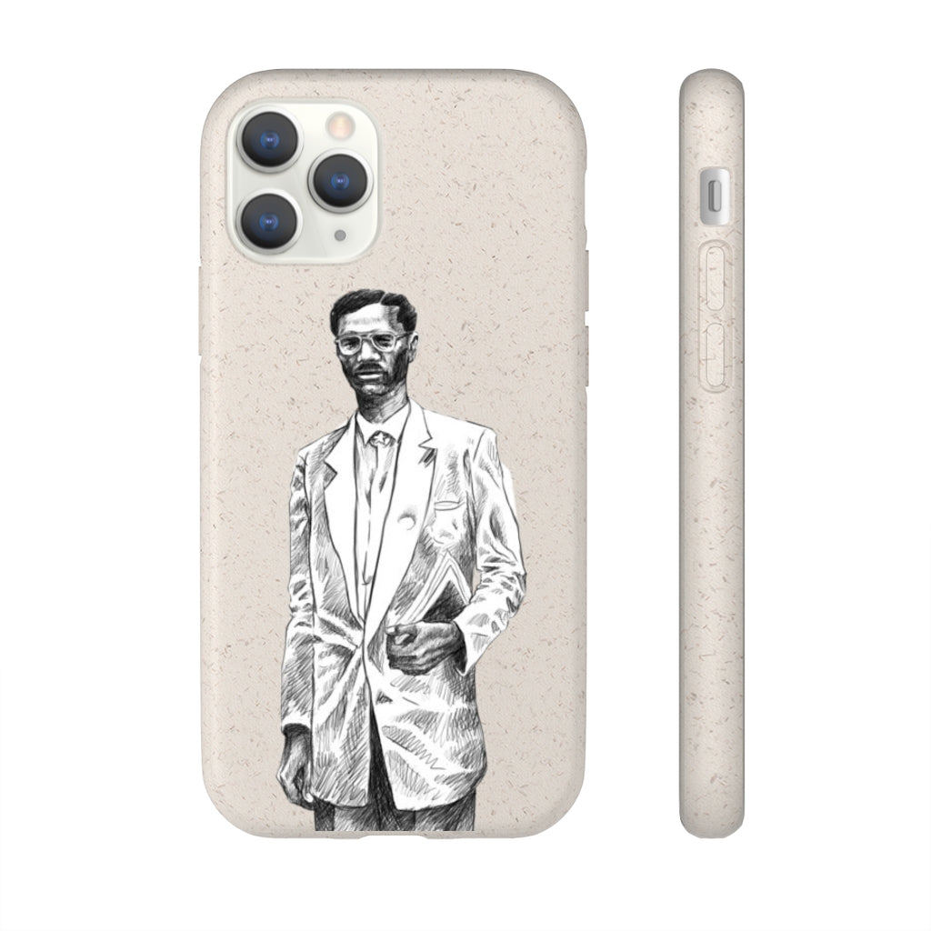 Patrice Lamumba Congo Biodegradable Case