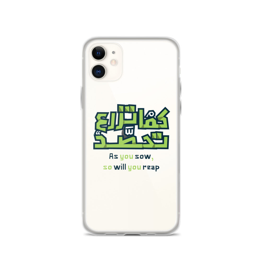 Arabic Proverb 2 iPhone Case